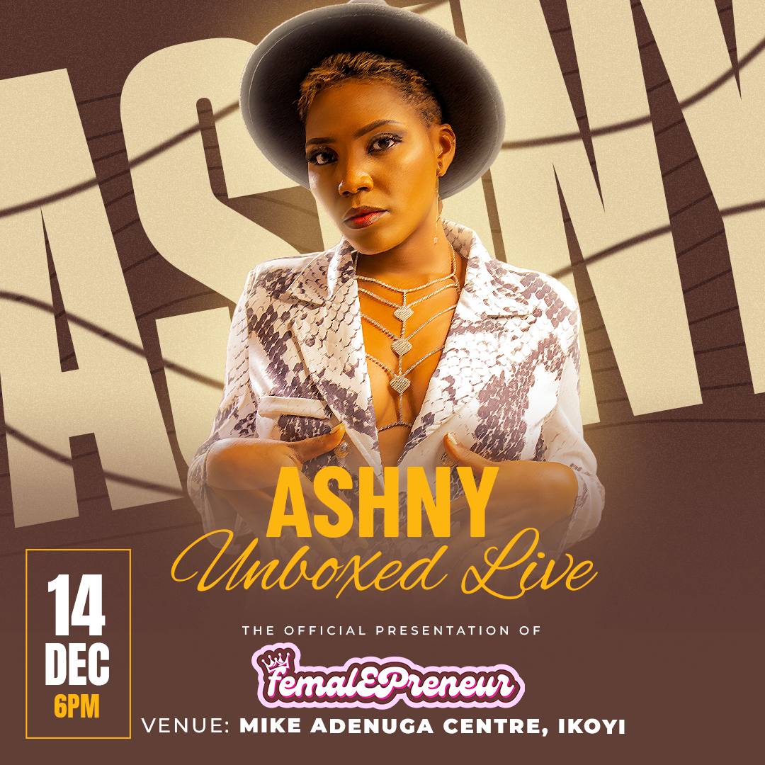 Ashny Unboxed Live – Femalepreneur Presentation poster